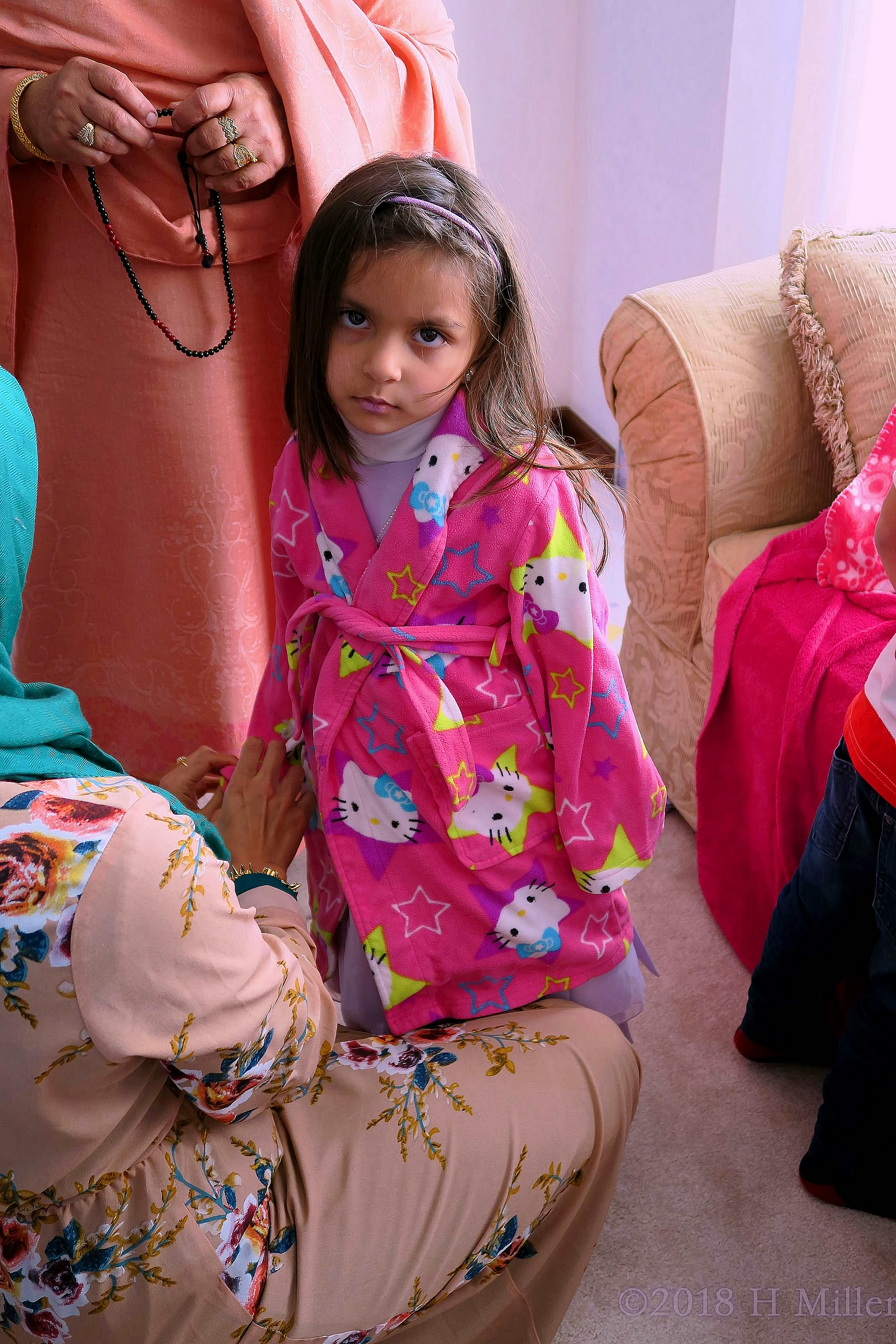 Hello Kitty! Cute Pink Spa Robe Hello Kitty! Cute Pink Spa Robe