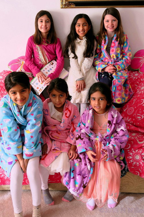 All Are In Spa Robes Waiting To Start The Spa Party All Are In Spa Robes Waiting To Start The Spa Party