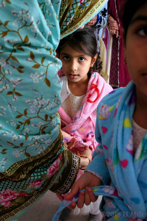 Finally They Are Putting On Pretty Pink And Blue Spa Robes For The Spa Party! Finally They Are Putting On Pretty Pink And Blue Spa Robes For The Spa Party!