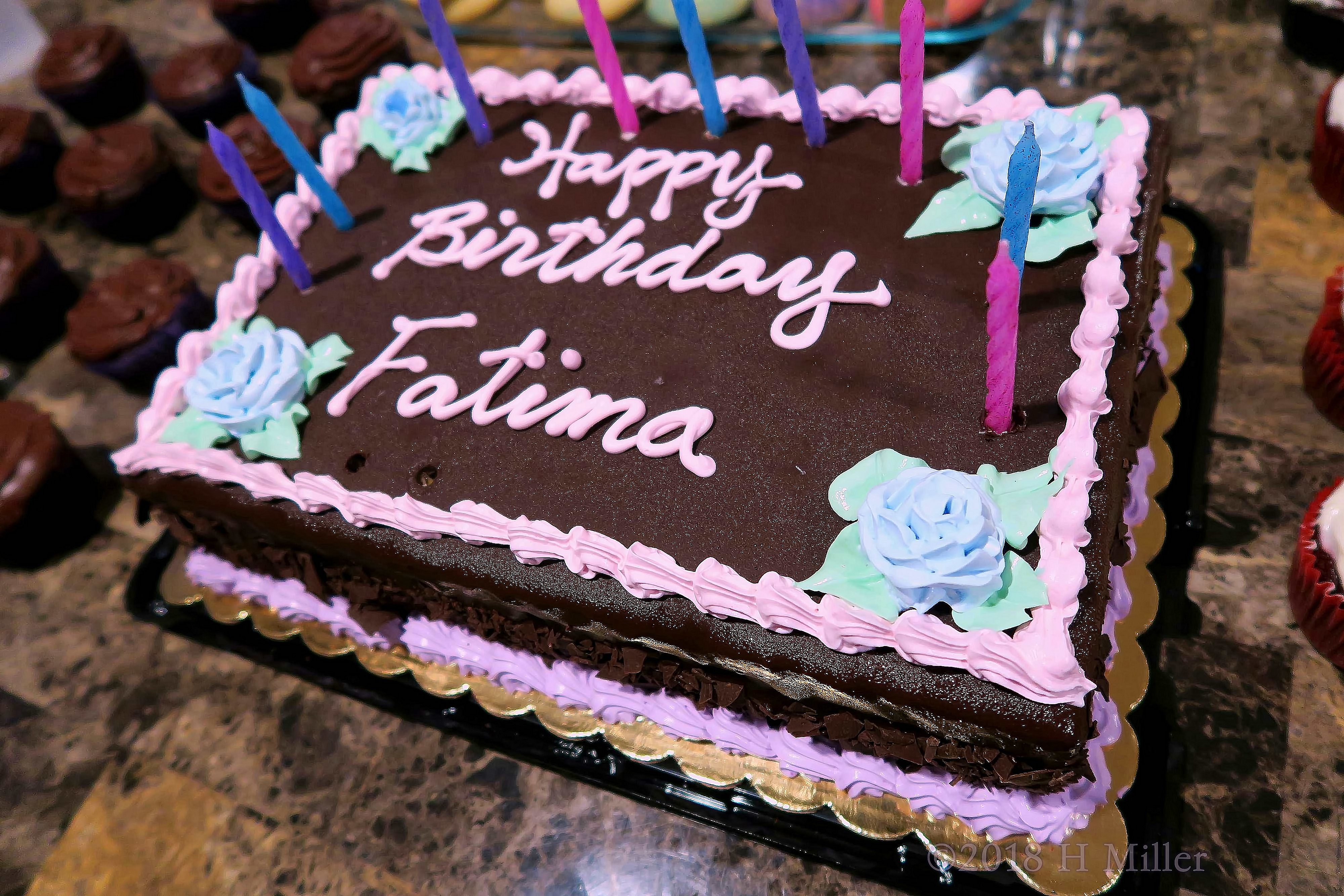 Close Up Of The Kids Spa Birthday Cake. Looks Tempting! Close Up Of The Kids Spa Birthday Cake. Looks Tempting!