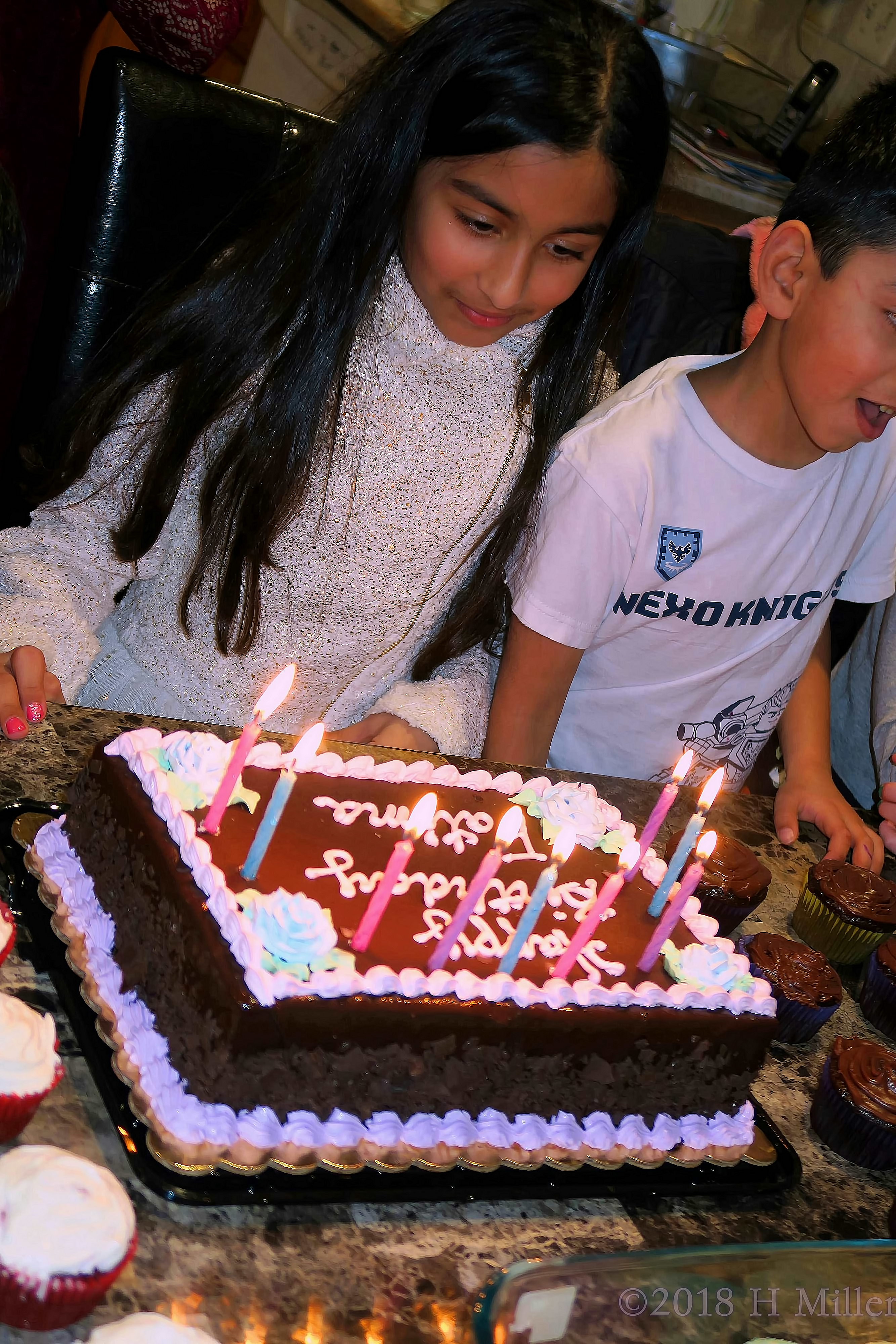 Isn't It Exciting! It Is Time To Wish On The Birthday Cake! Isn't It Exciting! It Is Time To Wish On The Birthday Cake!