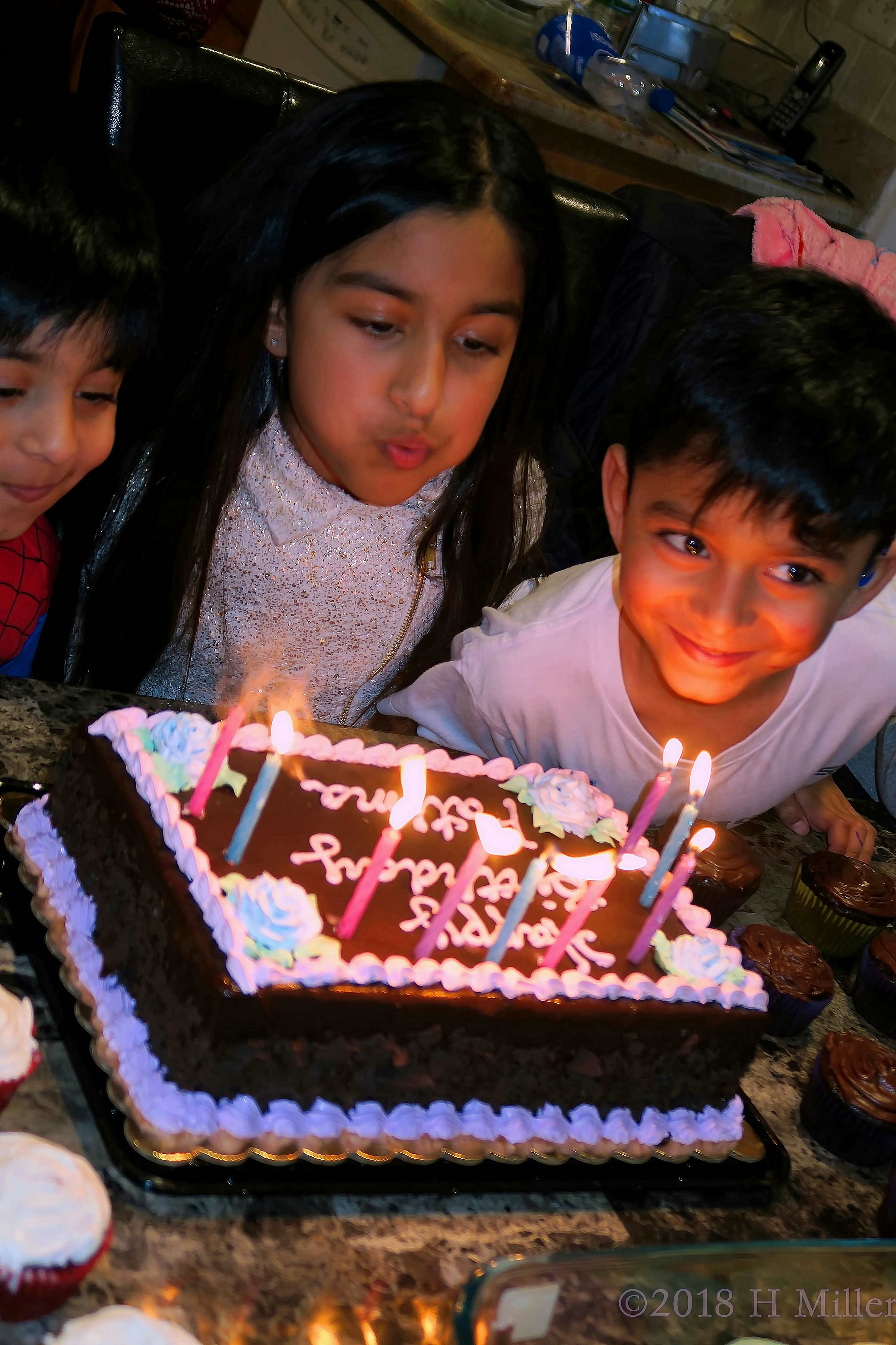 Three Two One Go! Fatima Is Blowing Out The Candles. Three Two One Go! Fatima Is Blowing Out The Candles.