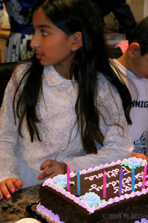 Another Photo Of Fatima Before The Birthday Cake Lighting