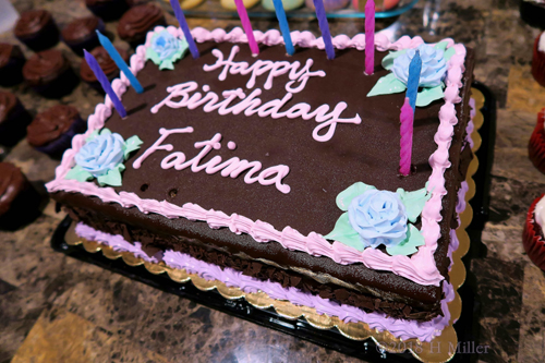 Close Up Of The Kids Spa Birthday Cake. Looks Tempting! Close Up Of The Kids Spa Birthday Cake. Looks Tempting!