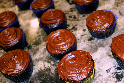 Delicious Chocolate Cupcakes For The Party