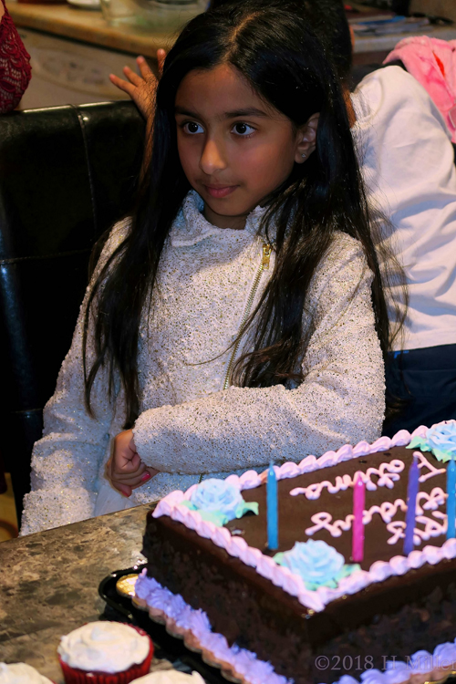 The Birthday Girl Is Patiently Waiting The Birthday Girl Is Patiently Waiting