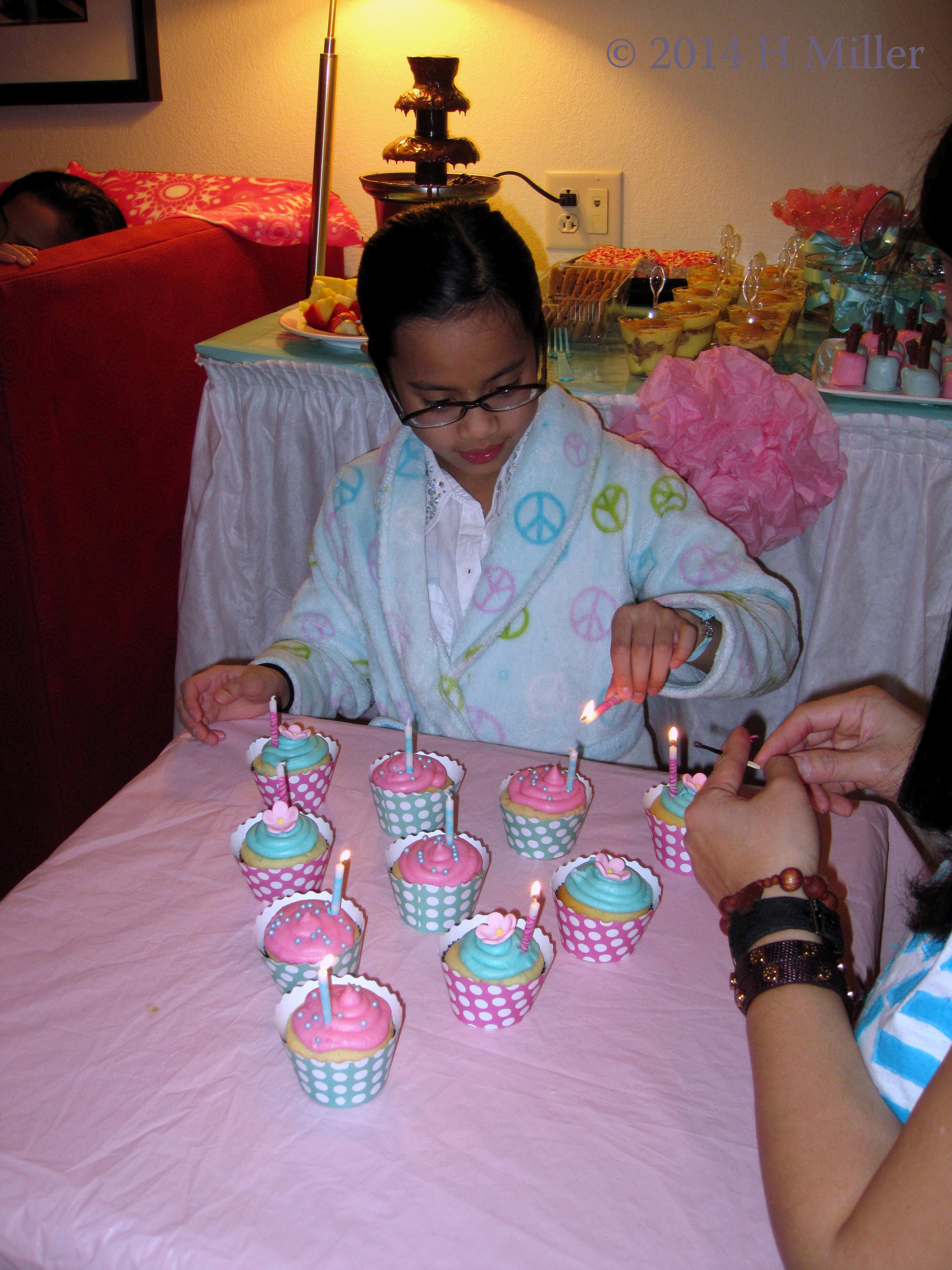 Fiona Helping Light All The Candles Fiona Helping Light All The Candles