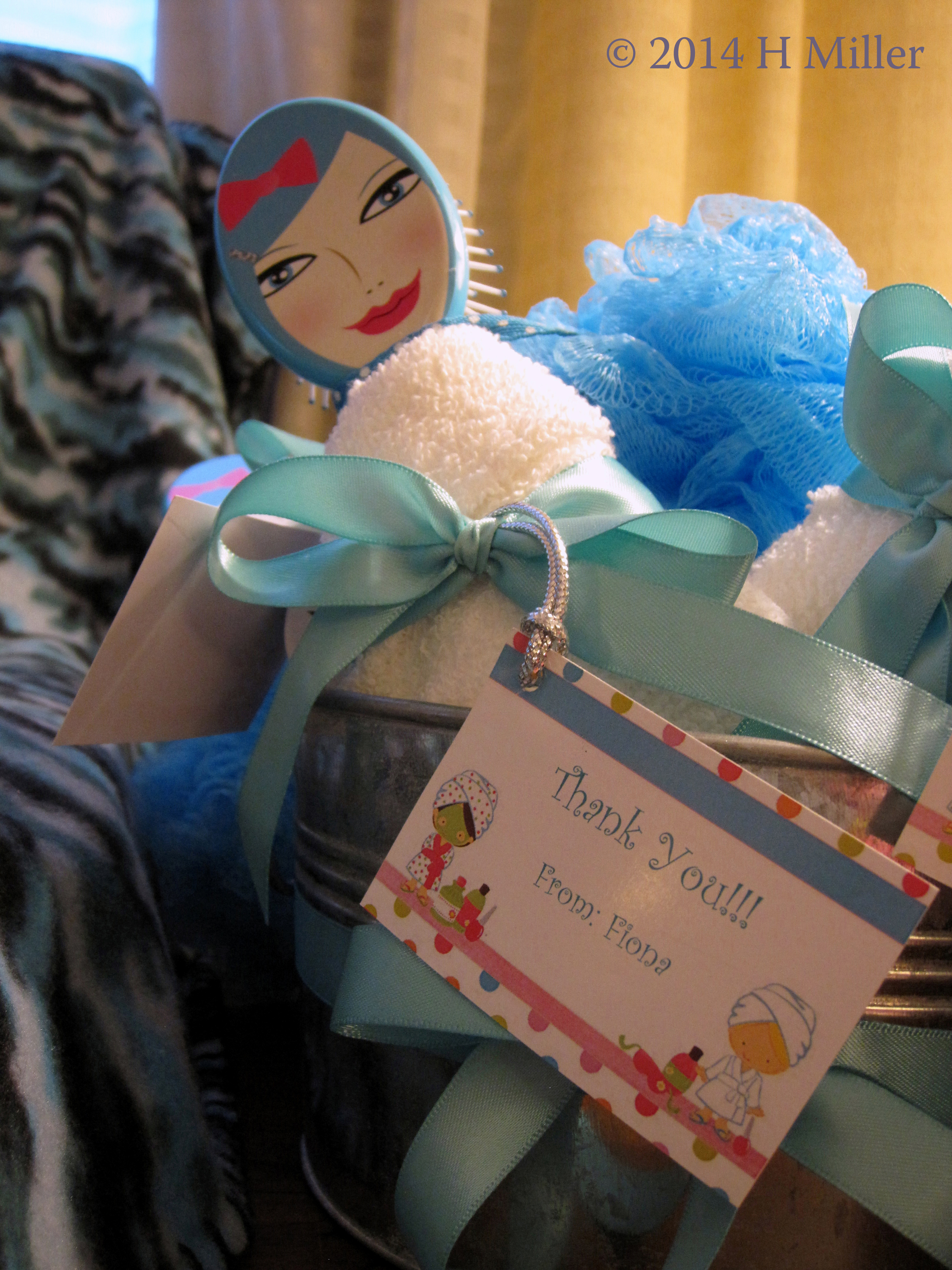 Girls Spa Party Favors (No Flash) 