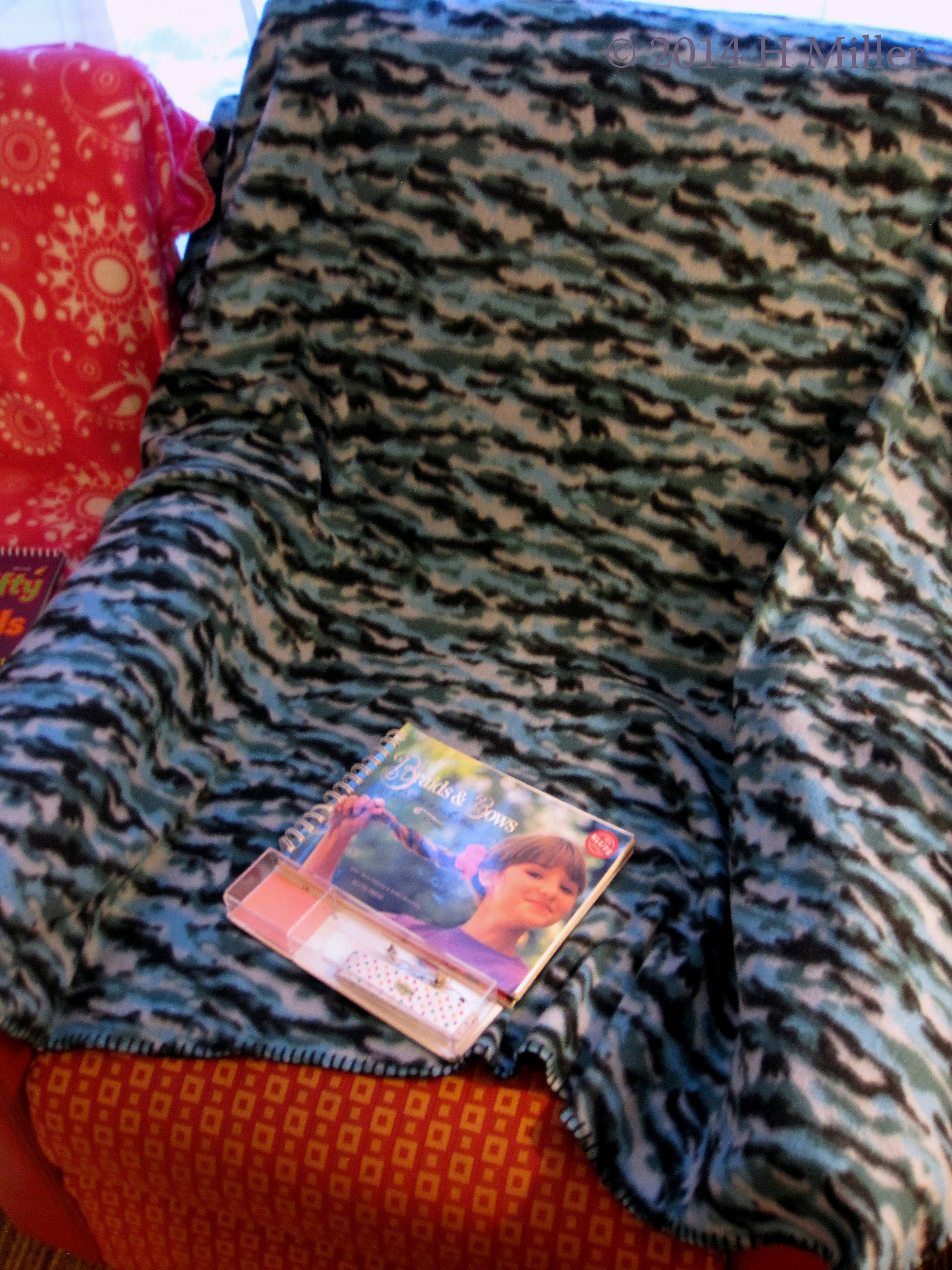 Nail Art Book On The Chair. Nail Art Book On The Chair.