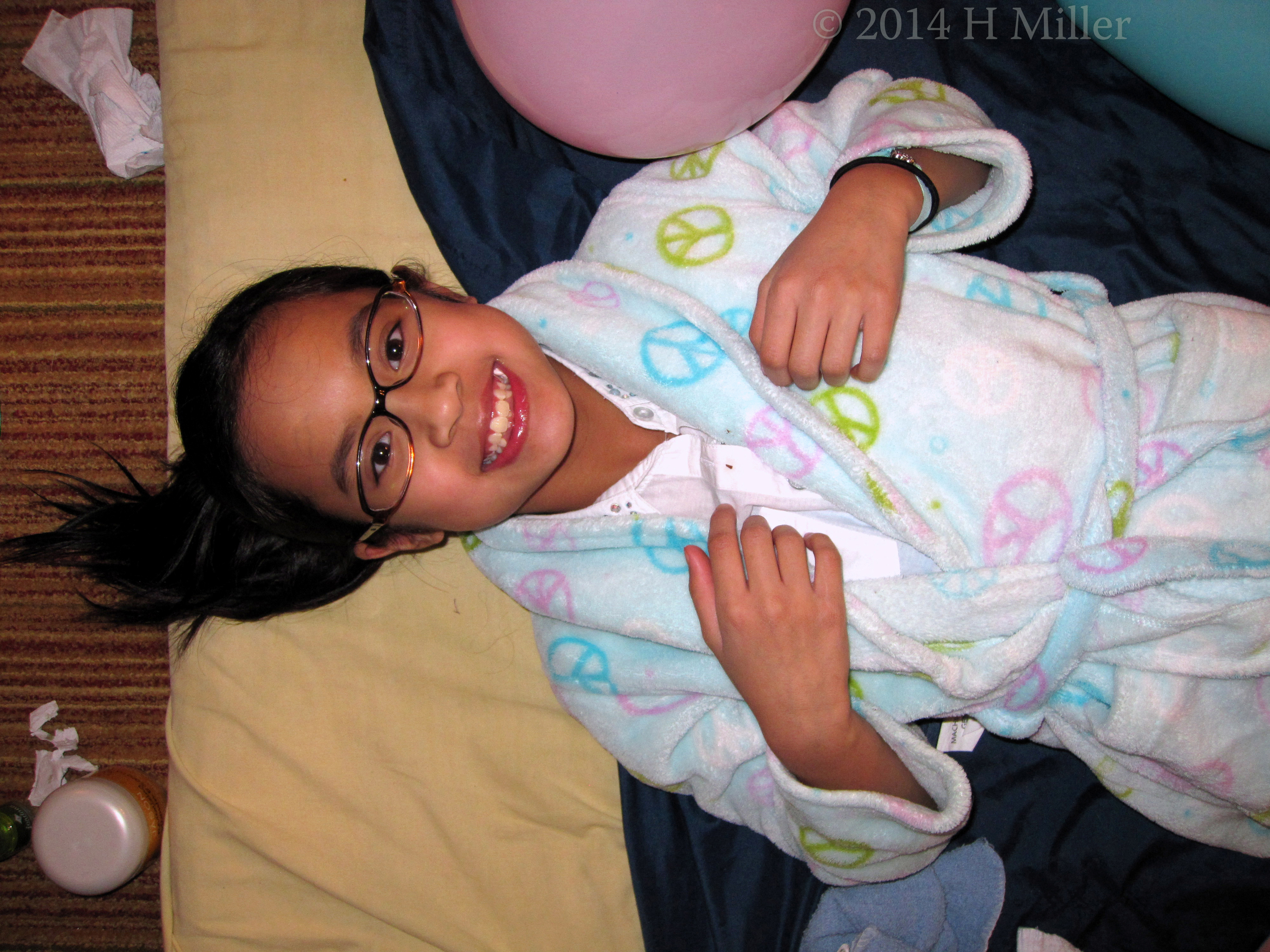 Fiona About To Start Her Facial! Fiona About To Start Her Facial!