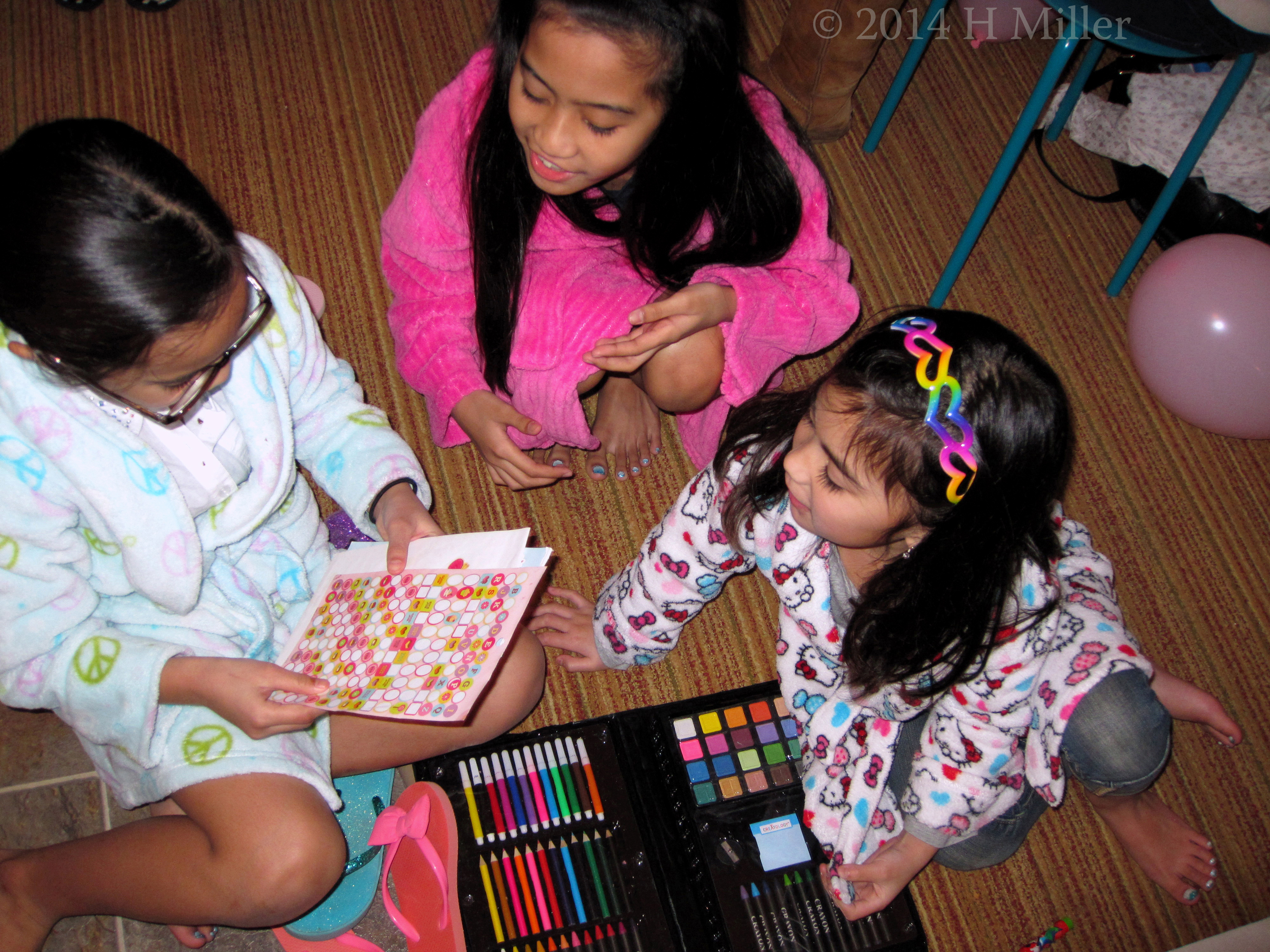 Making Fiona's Spa Birthday Card! Making Fiona's Spa Birthday Card!