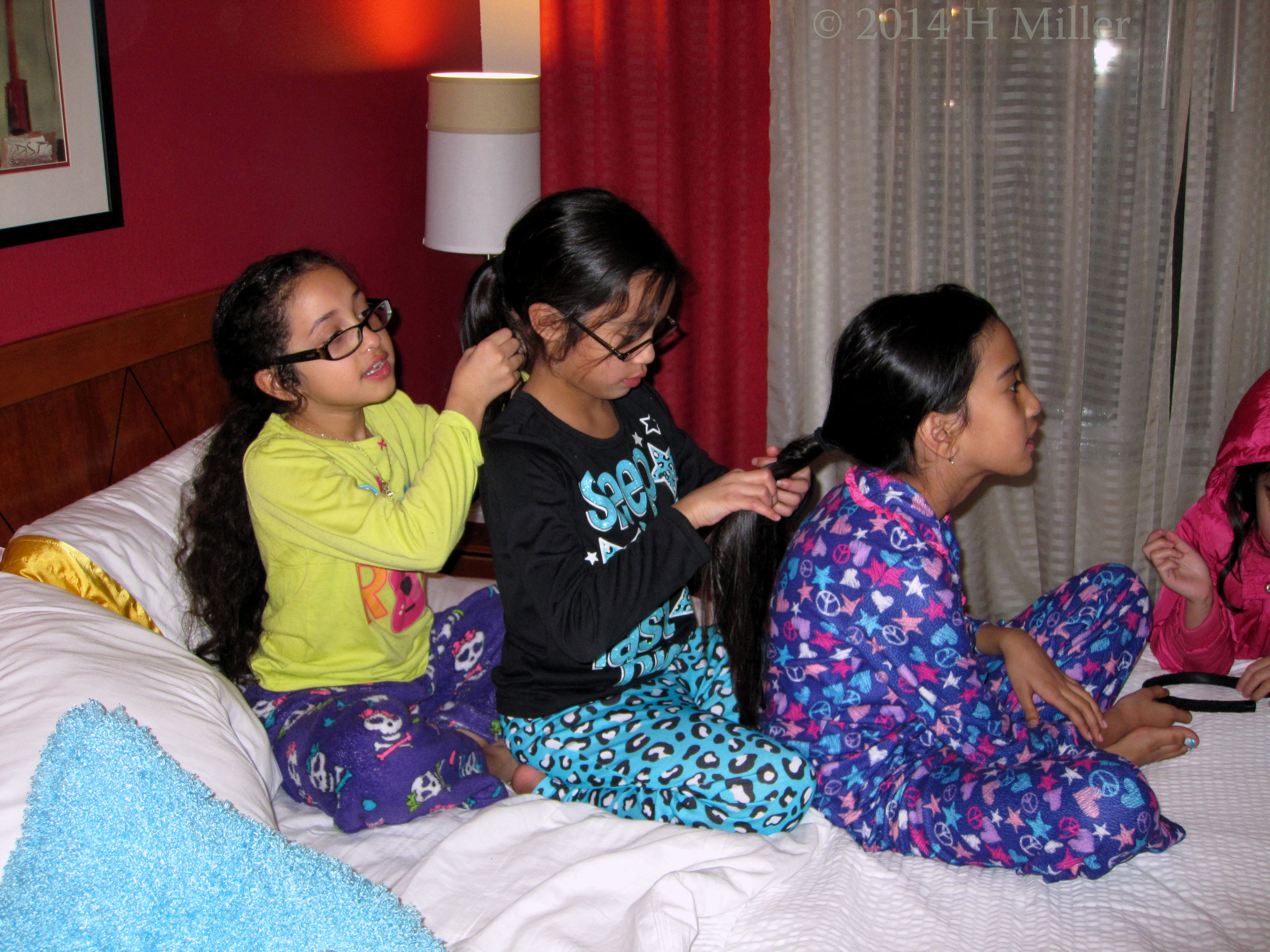 The Girls Doing Each Other's Hair The Girls Doing Each Other's Hair