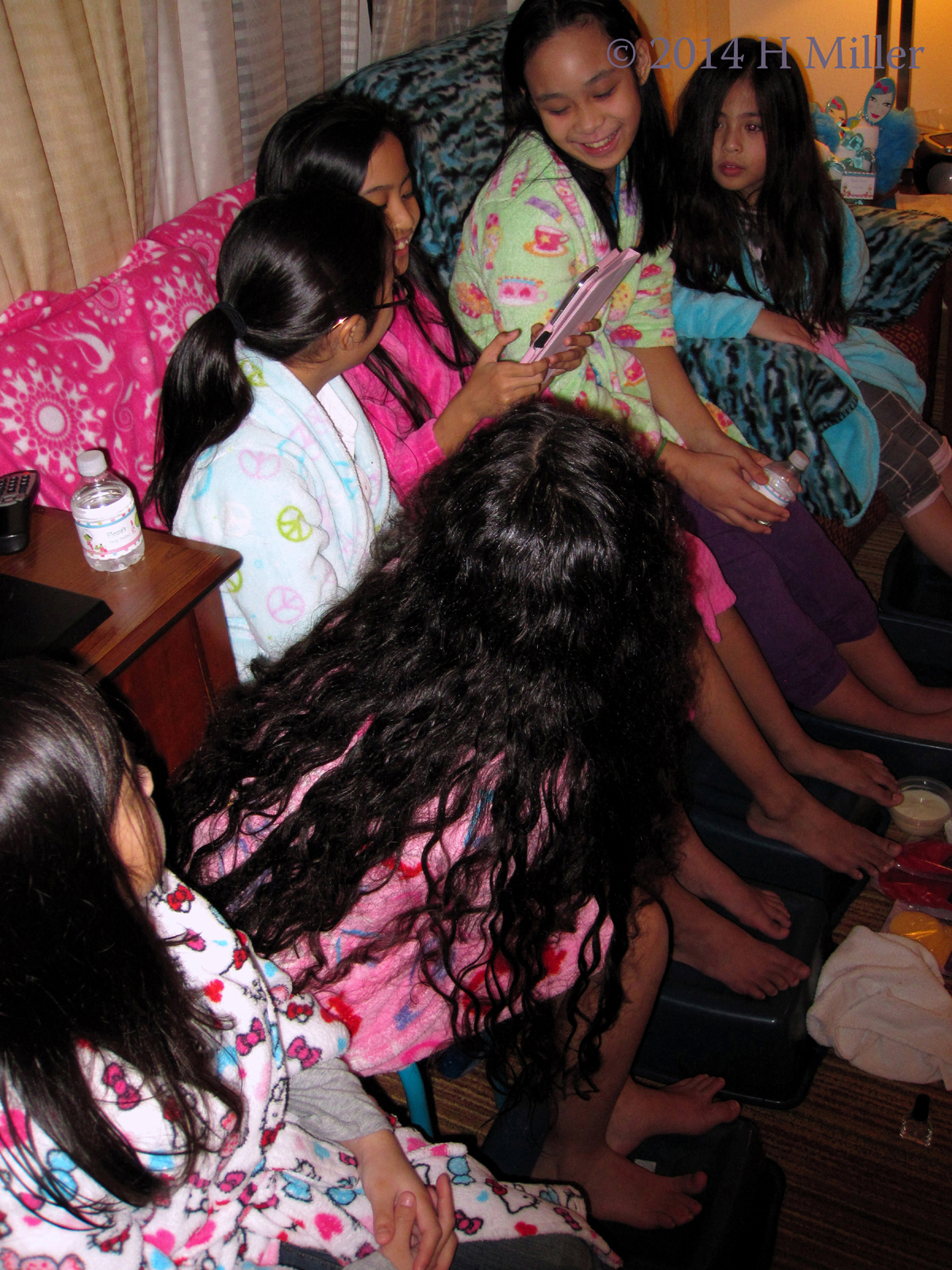 Foot Soak With Essential Oil At The Hotel Spa Birthday Party Foot Soak With Essential Oil At The Hotel Spa Birthday Party