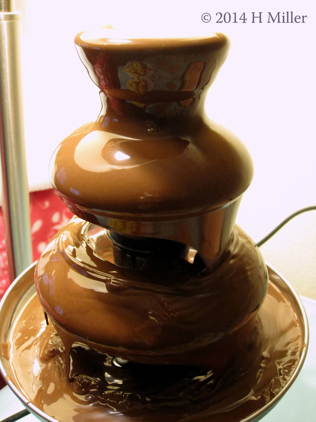 More Molten Chocolate Starting To Sheet. More Molten Chocolate Starting To Sheet.