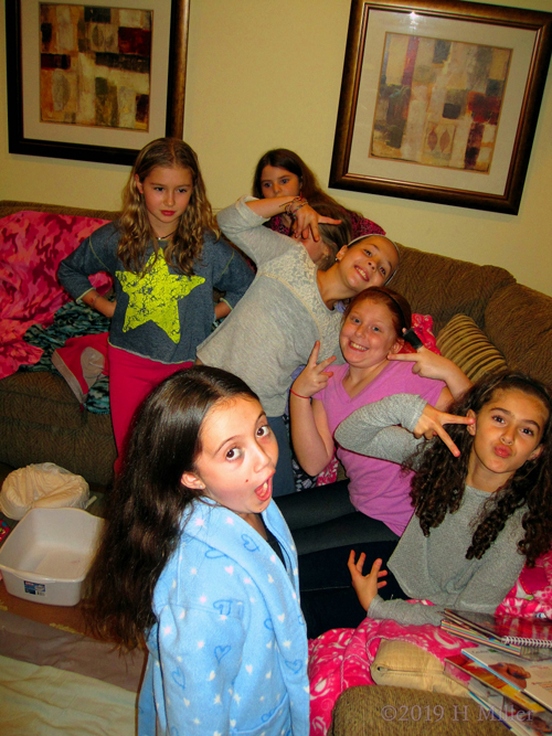 Peace Signs, Love, And Party Guests Having Fun! Peace Signs, Love, And Party Guests Having Fun!