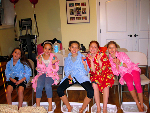 Posing With Their Polish! Group Photo Of Kids Pedicure! Posing With Their Polish! Group Photo Of Kids Pedicure!