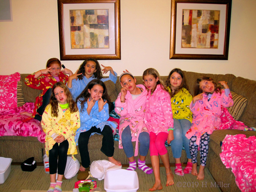 Silly Faces! Spa Party Guests Group Photo! Silly Faces! Spa Party Guests Group Photo!