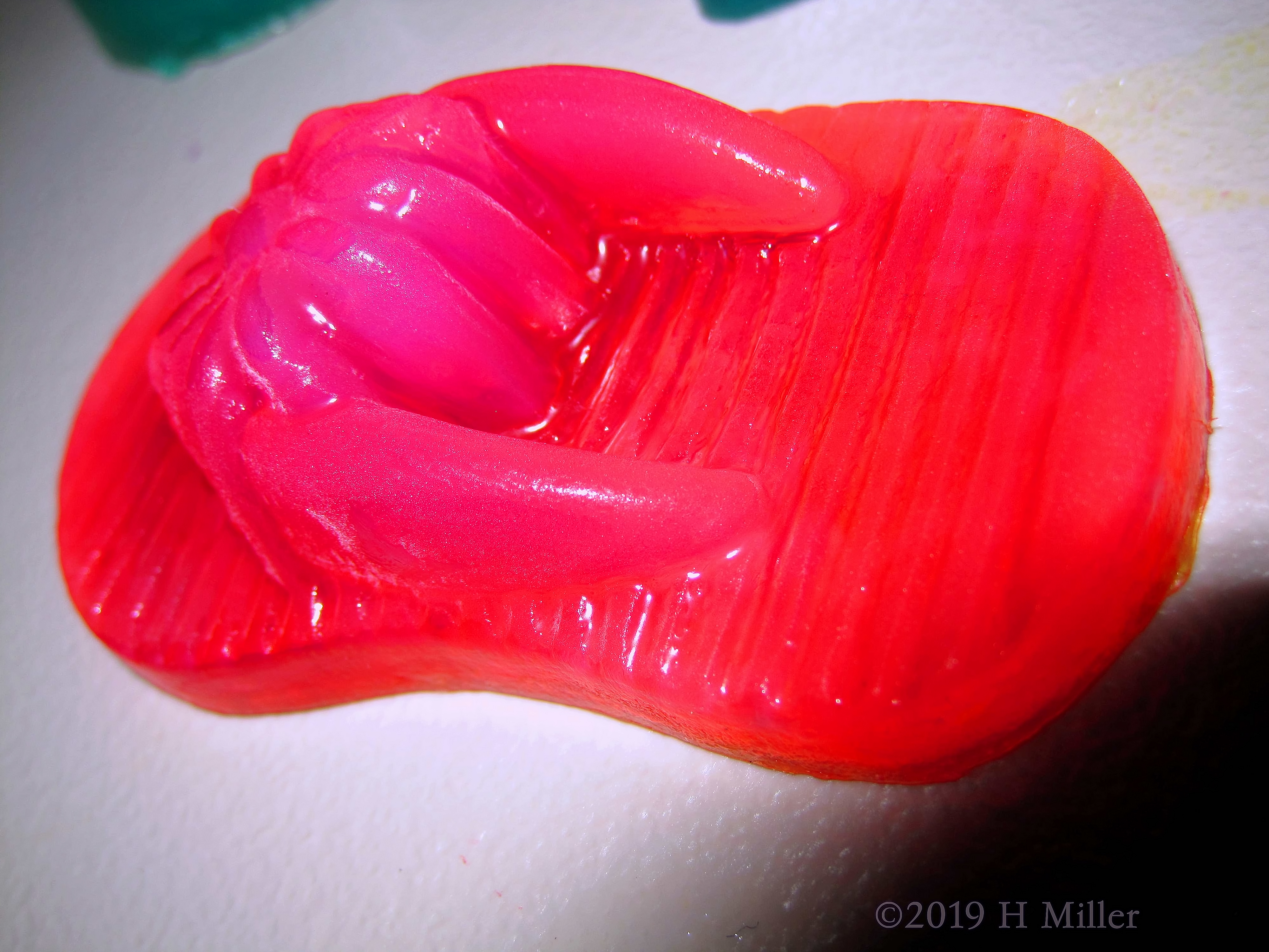 Hot Pink Flip Flop! Homemade Soap Kids Crafts! Hot Pink Flip Flop! Homemade Soap Kids Crafts!