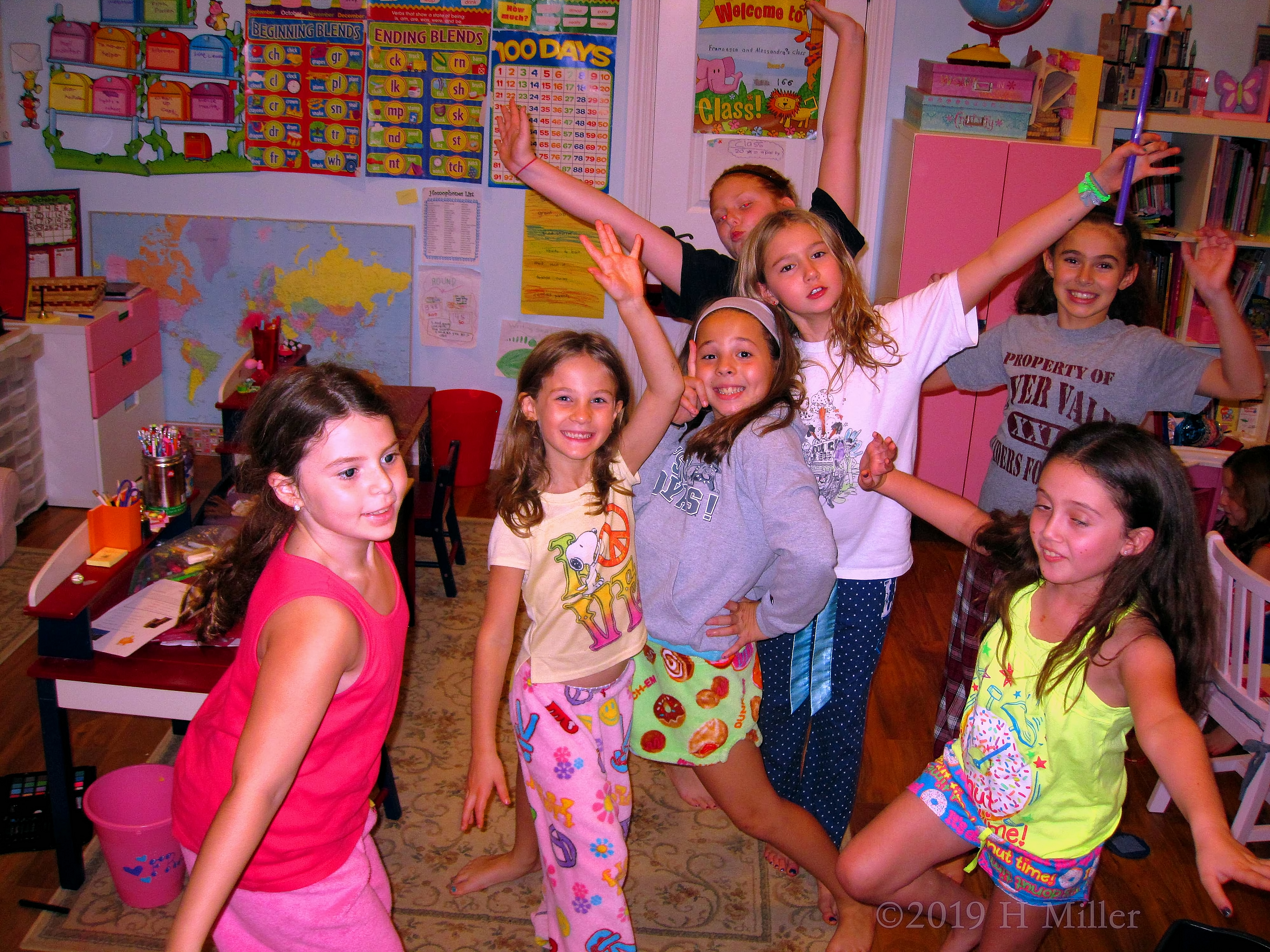 Personality, Posing And Playtime! Party Guests Pose For Group Photo! Personality, Posing And Playtime! Party Guests Pose For Group Photo!