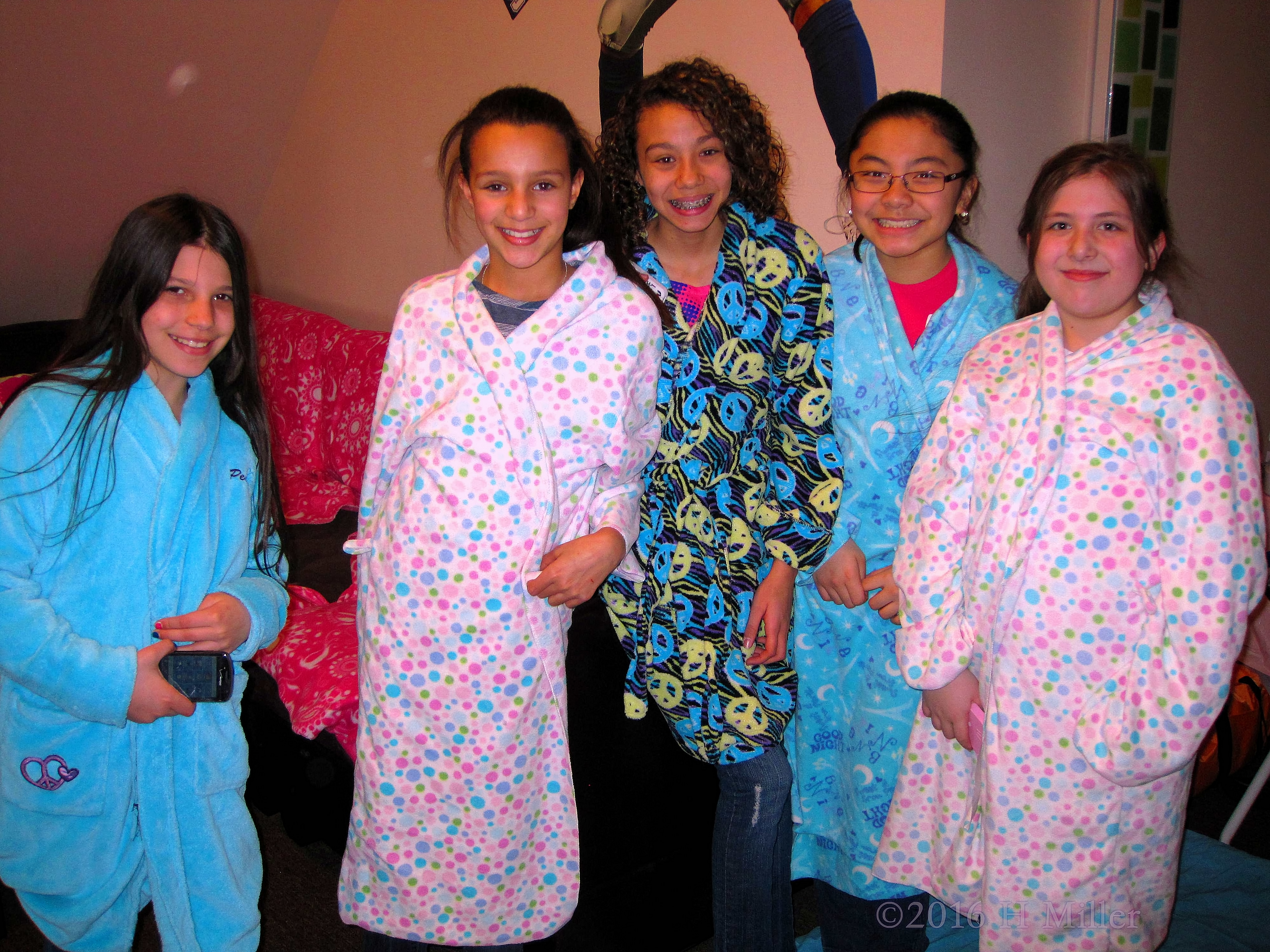 Excited In Their Spa Robes Excited In Their Spa Robes