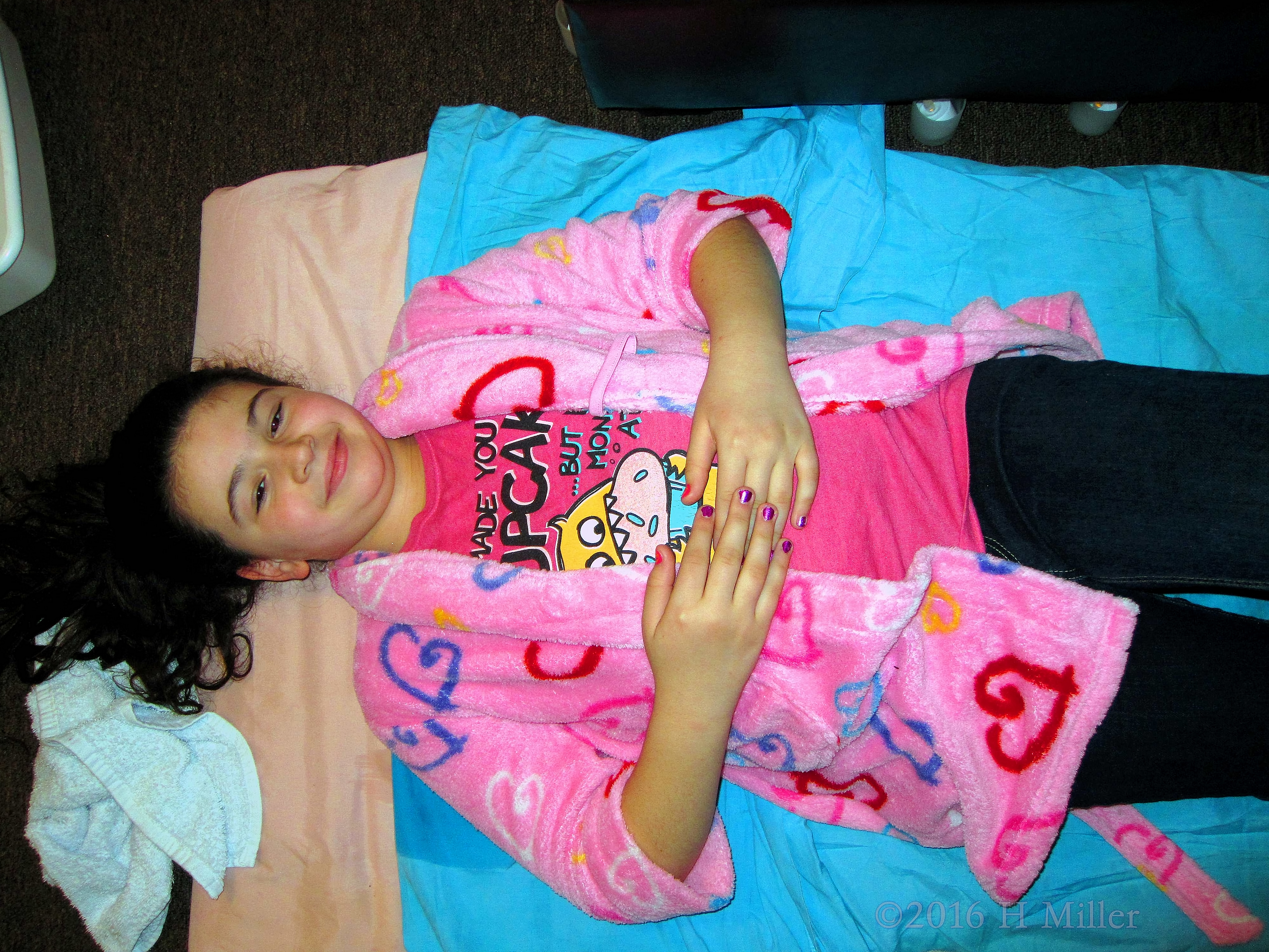 She's Excited For Facials! She's Excited For Facials!