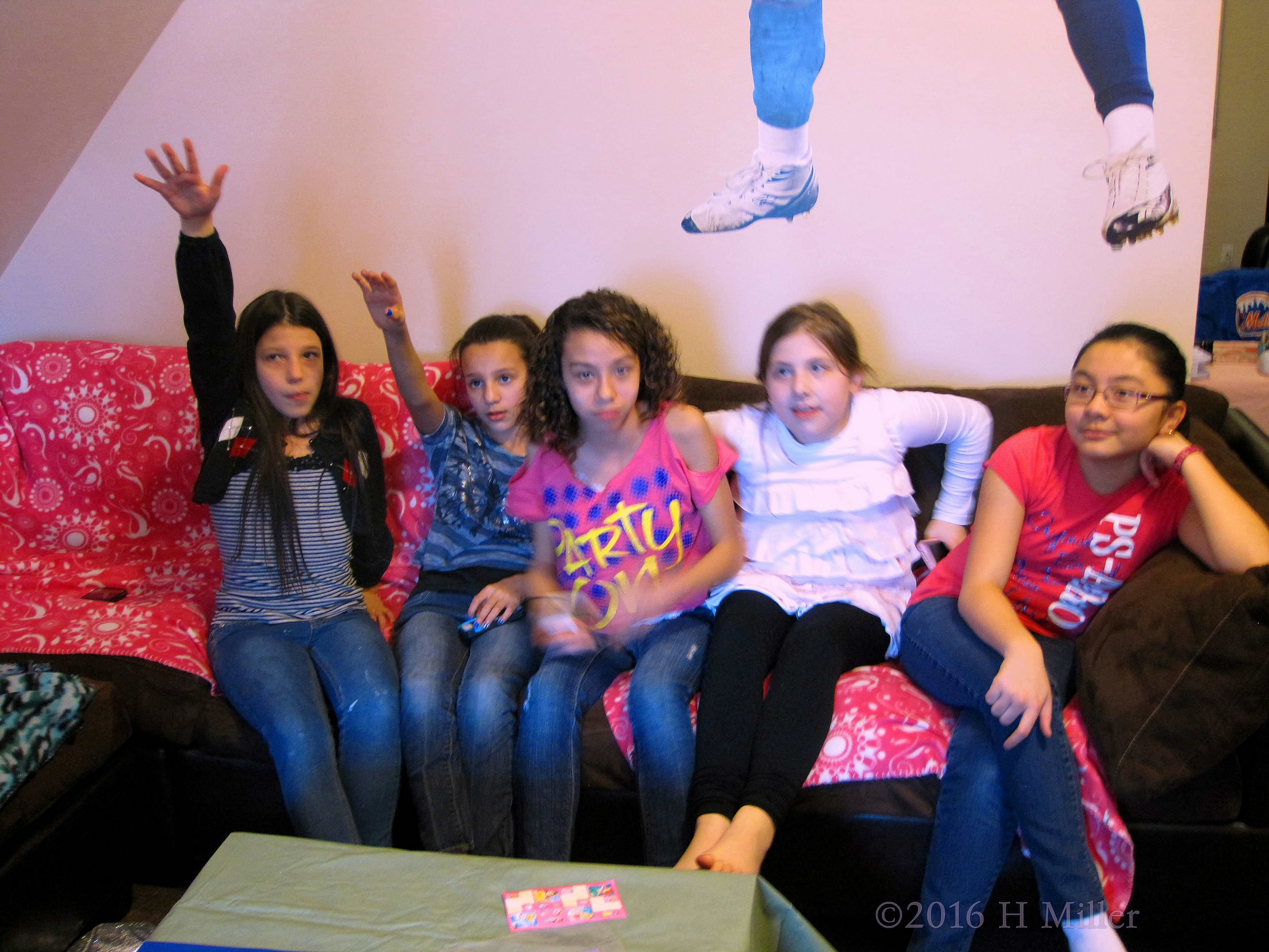 They're All Excited For The Party! They're All Excited For The Party!