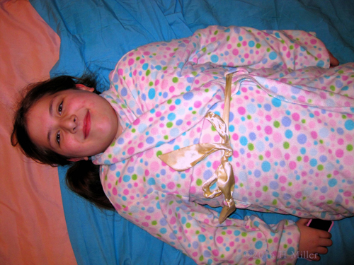 Excited For Her Kids Facial! Excited For Her Kids Facial!