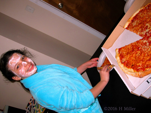 Pizza And Facials! Pizza And Facials!