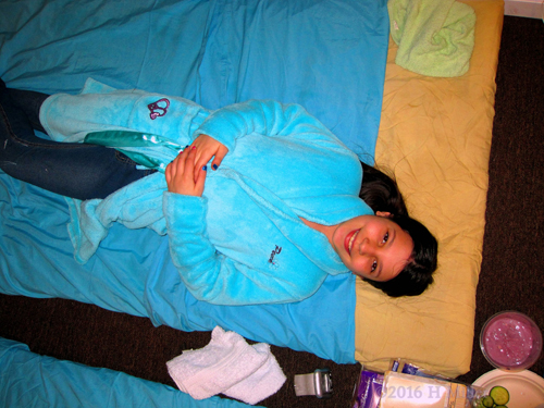 Ready For Her Spa Treatment! Ready For Her Spa Treatment!