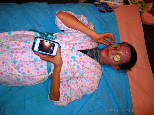 Selfies During Facials! Selfies During Facials!