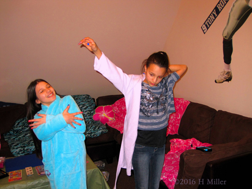 She Loves Her Spa Robe! She Loves Her Spa Robe!