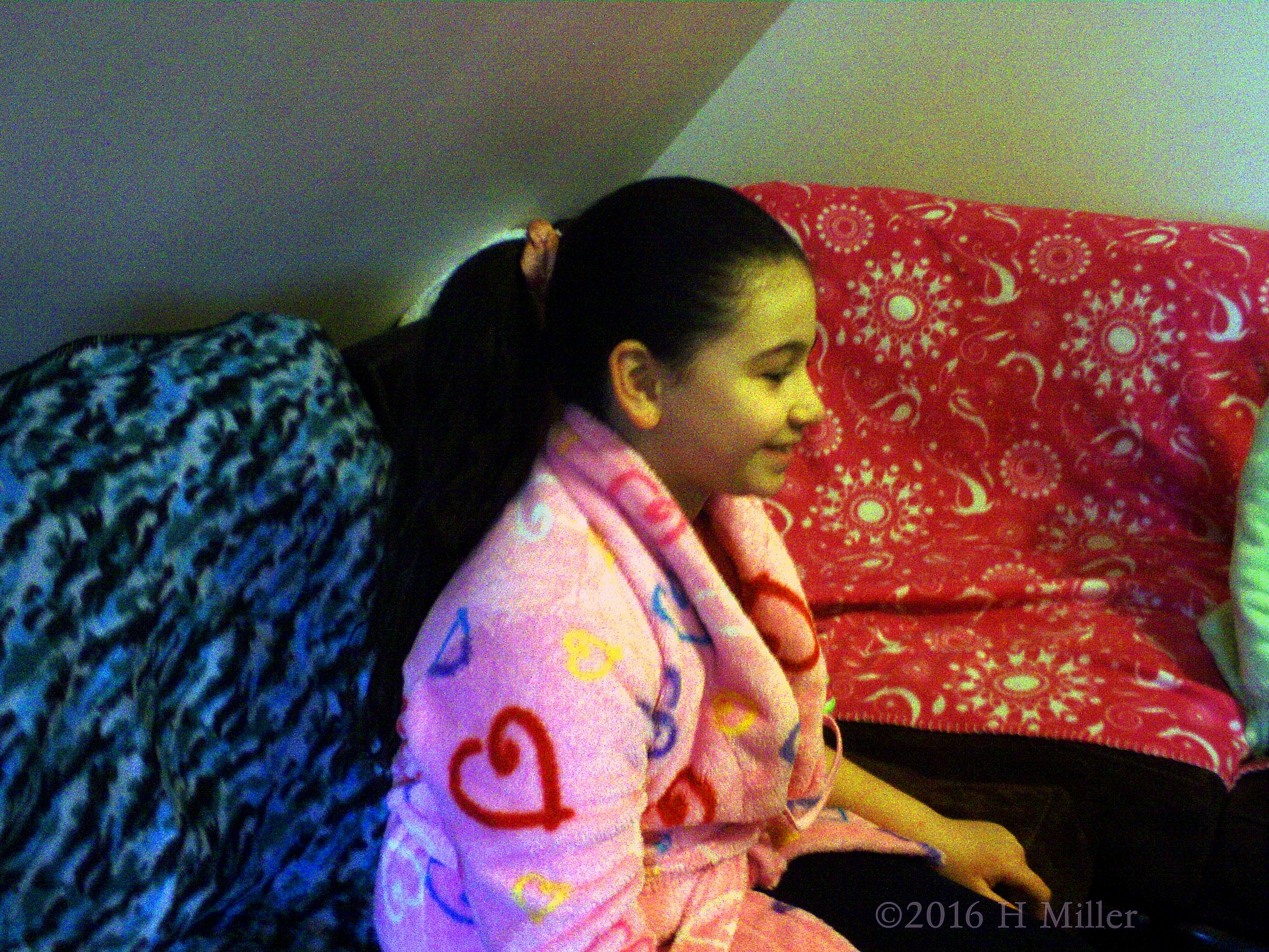 Chilling Out On The Spa Couch Chilling Out On The Spa Couch