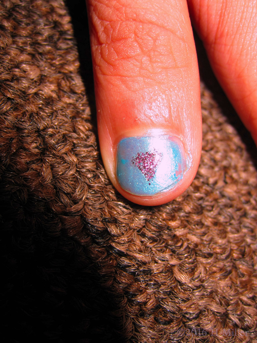 Awesome Heart Nail Art Awesome Heart Nail Art