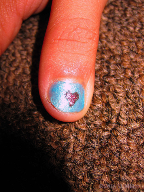 Super Cute Heart Manicure Art Super Cute Heart Manicure Art