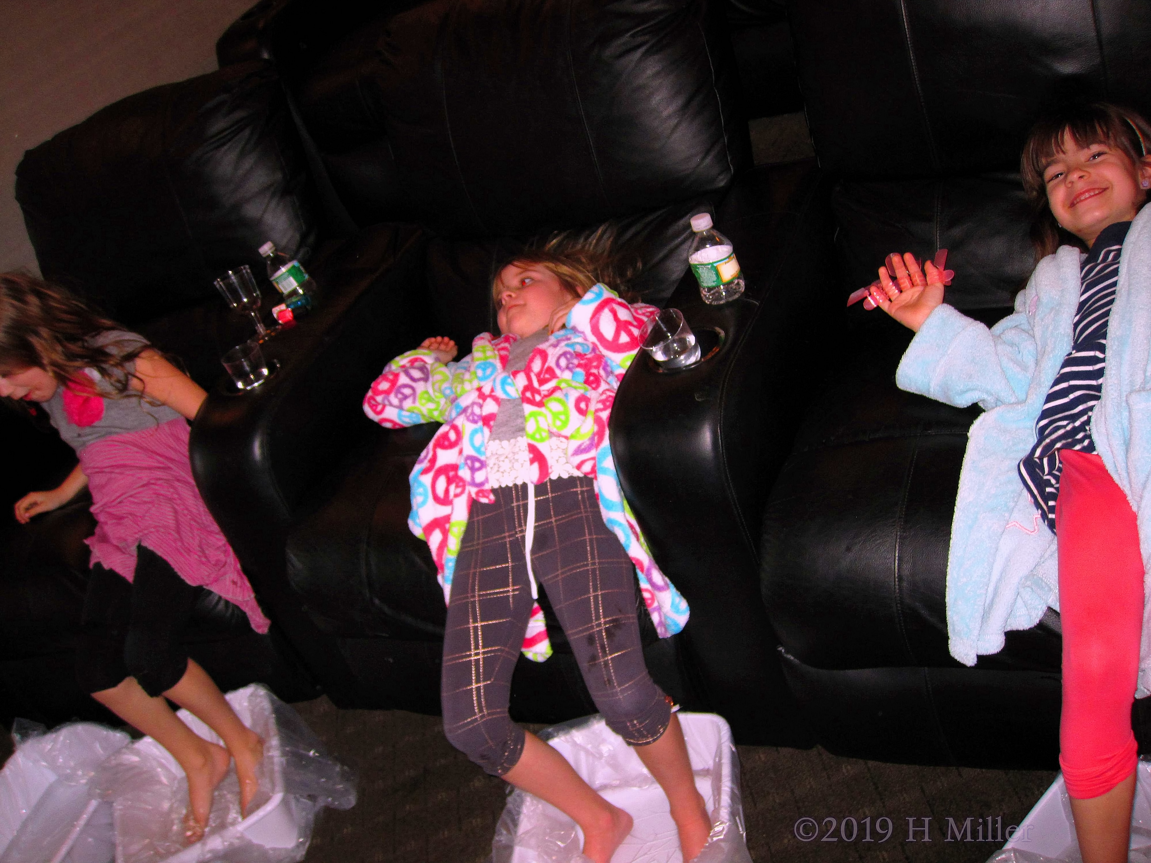 The Guests Looking Relaxed In Kids Pedicure Land The Guests Looking Relaxed In Kids Pedicure Land