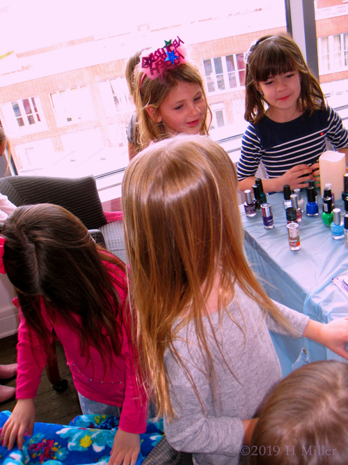 Choosing Their Colors For Their Perfect Girls Manicures