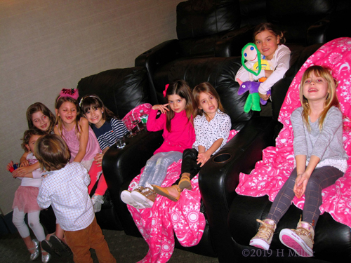 Gabby And Guests At Her Spa Day Birthday Party Gabby And Guests At Her Spa Day Birthday Party