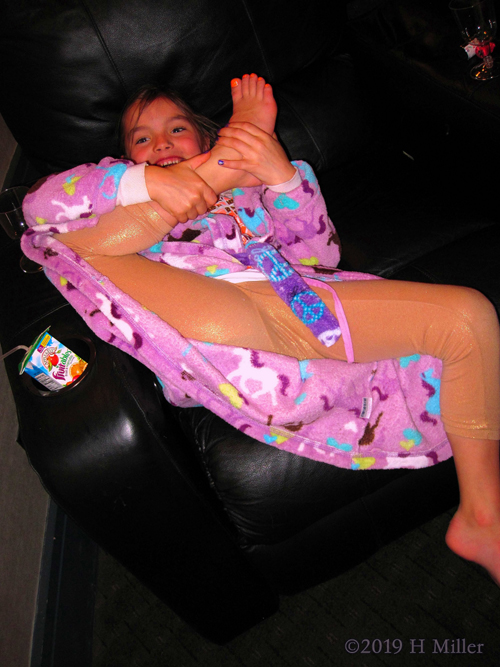 Showing Off Her Beautiful Kids Pedicure! Showing Off Her Beautiful Kids Pedicure!