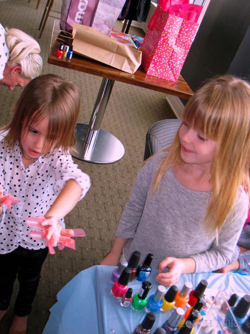Showing Off Her Nail Protectors To Protect Her Perfect Girls Manicure Showing Off Her Nail Protectors To Protect Her Perfect Girls Manicure