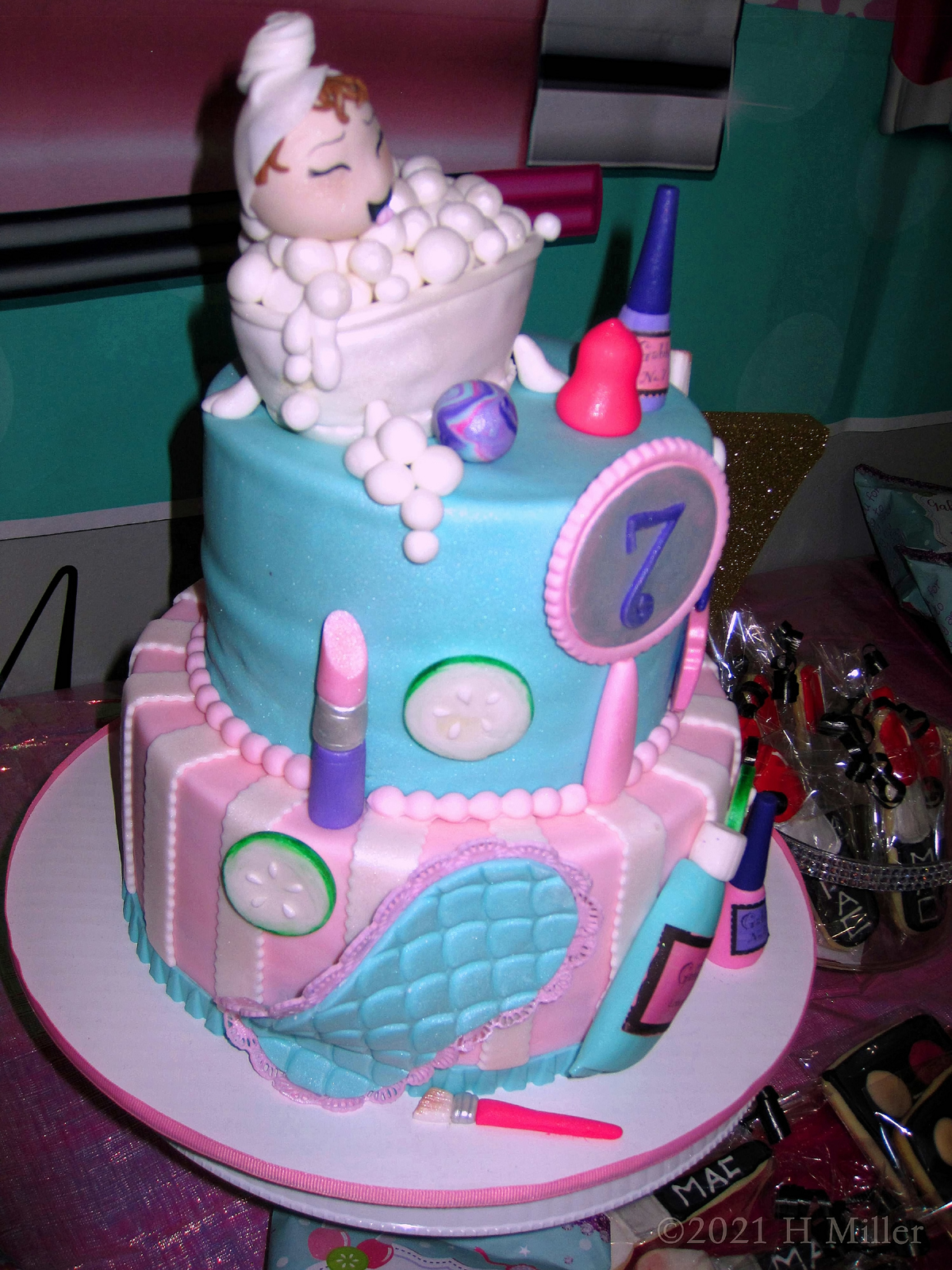 Gabriella's 7th Spa Birthday Party For Girls 