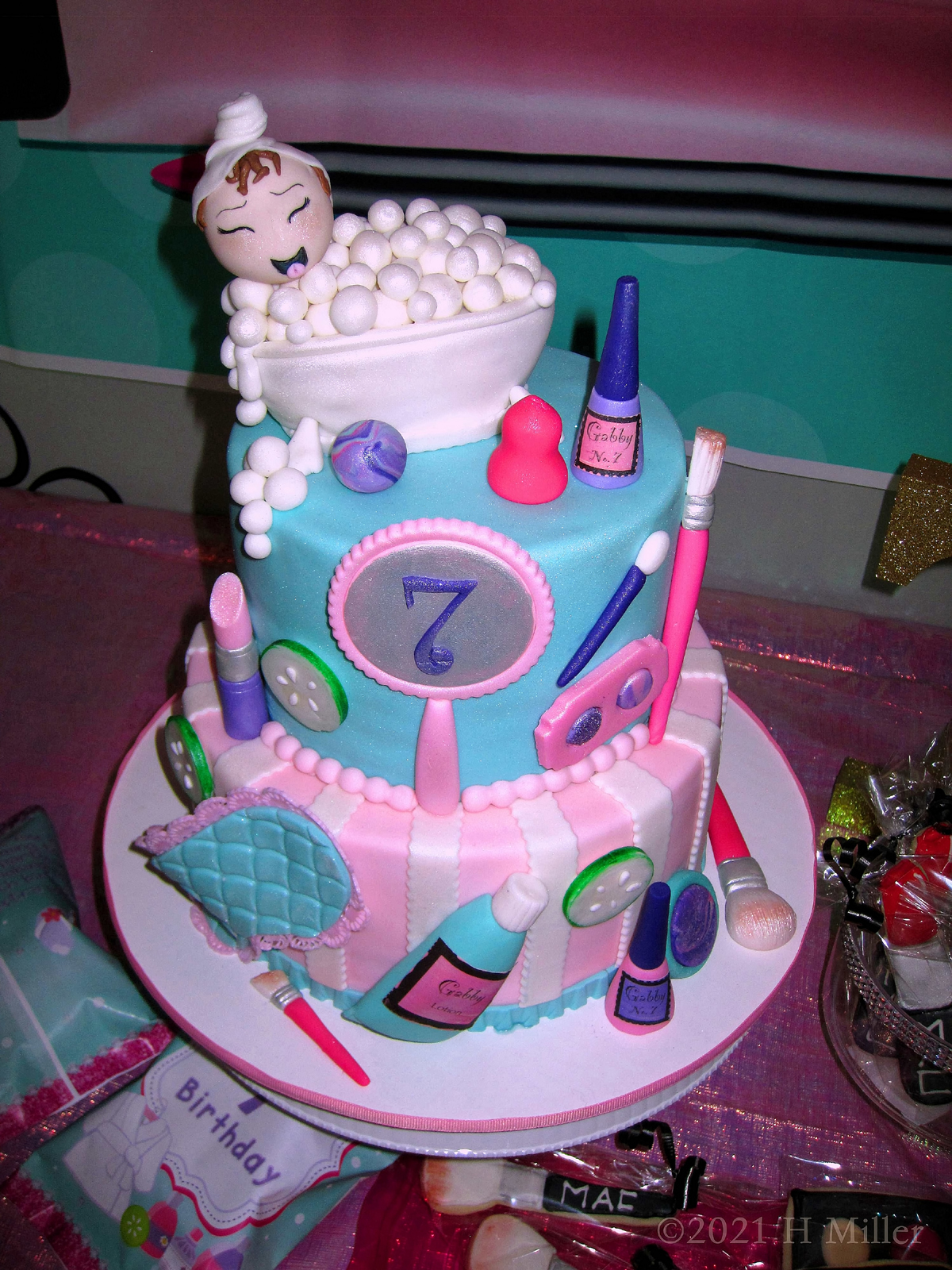 Gabriella's 7th Spa Birthday Party For Girls 