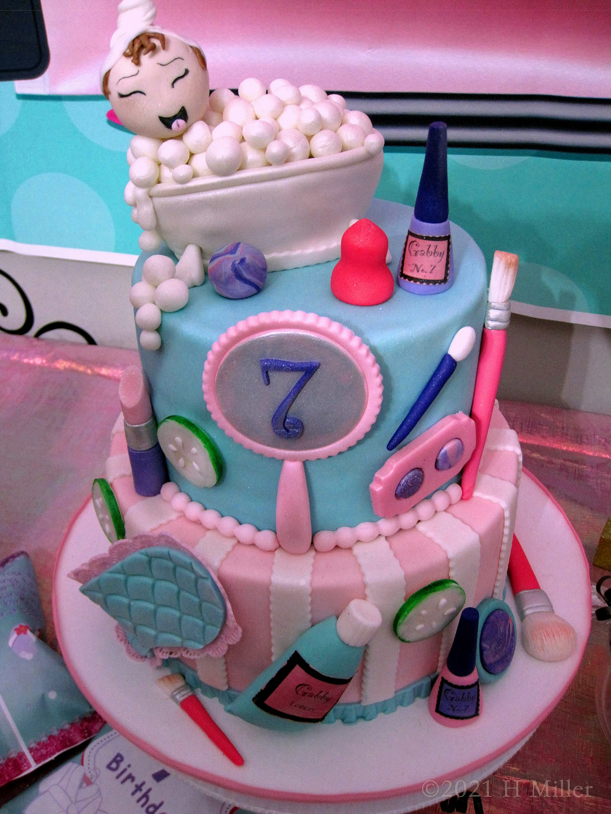 Gabriella's 7th Spa Birthday Party For Girls 