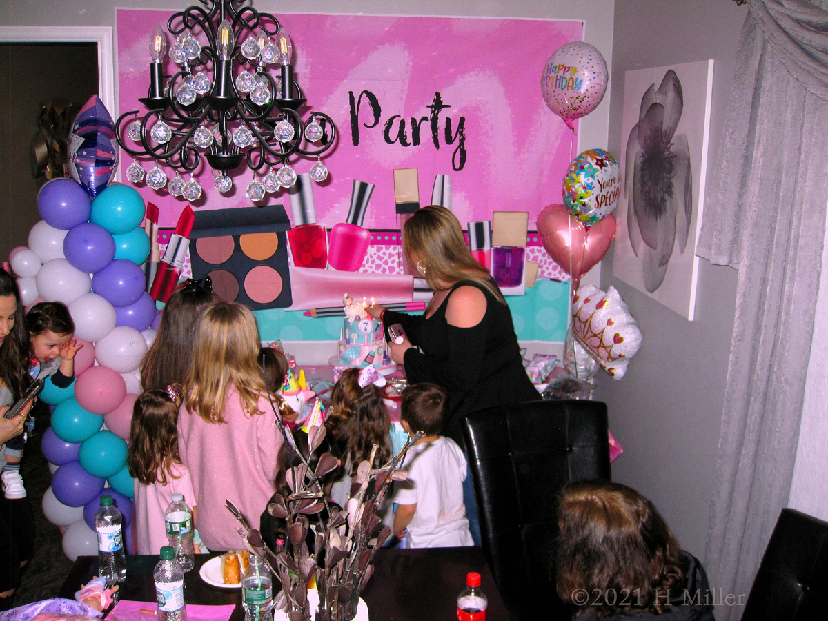 Gabriella's 7th Spa Birthday Party For Girls 