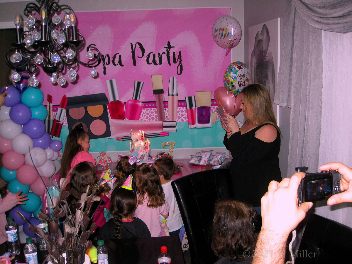 Gabriella's 7th Spa Birthday Party For Girls 