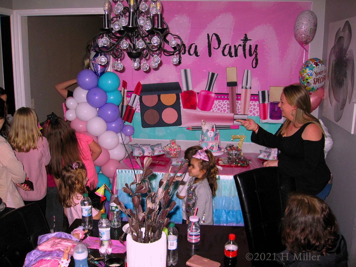 Gabriella's 7th Spa Birthday Party For Girls 