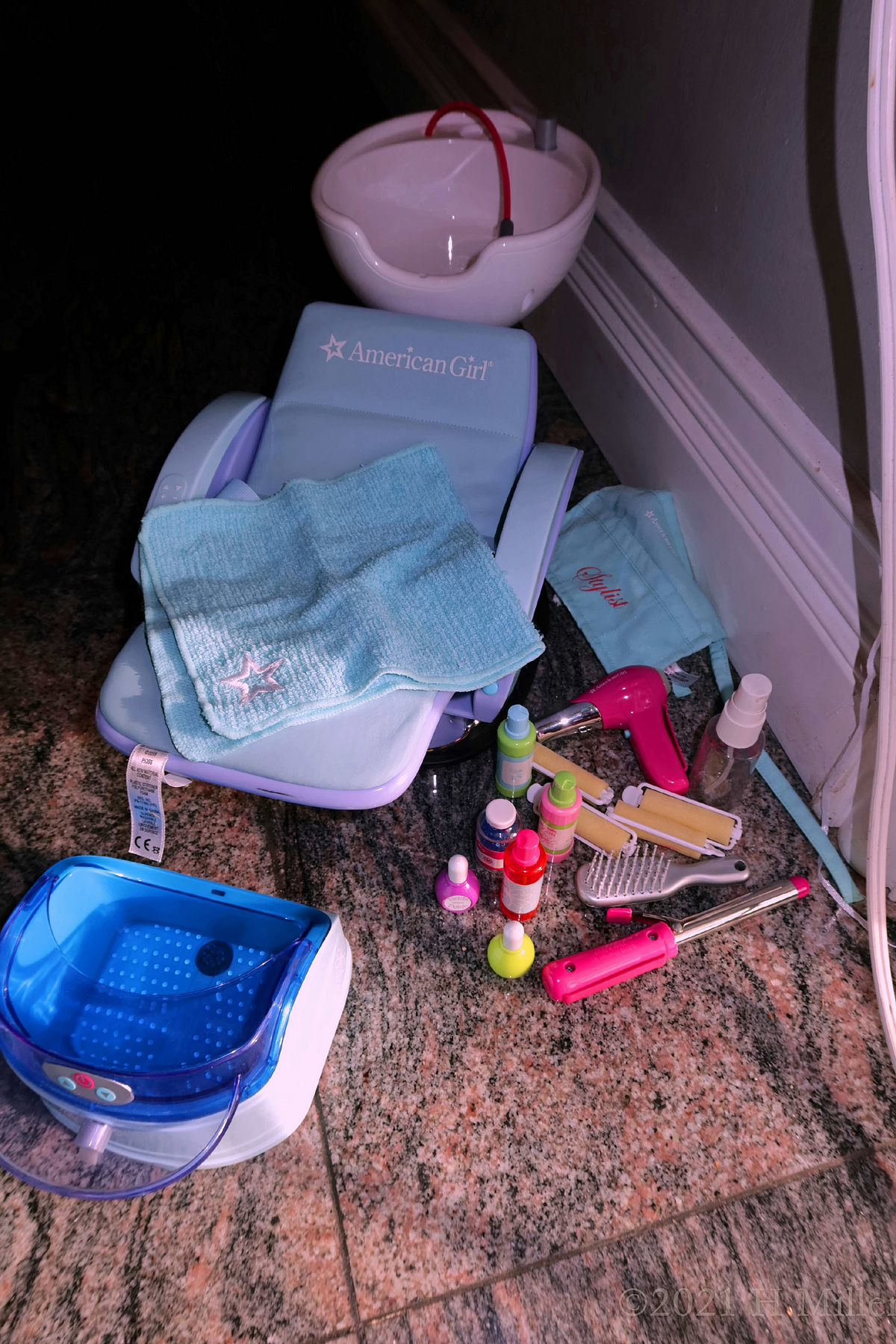 Gabriella's 7th Spa Birthday Party For Girls 