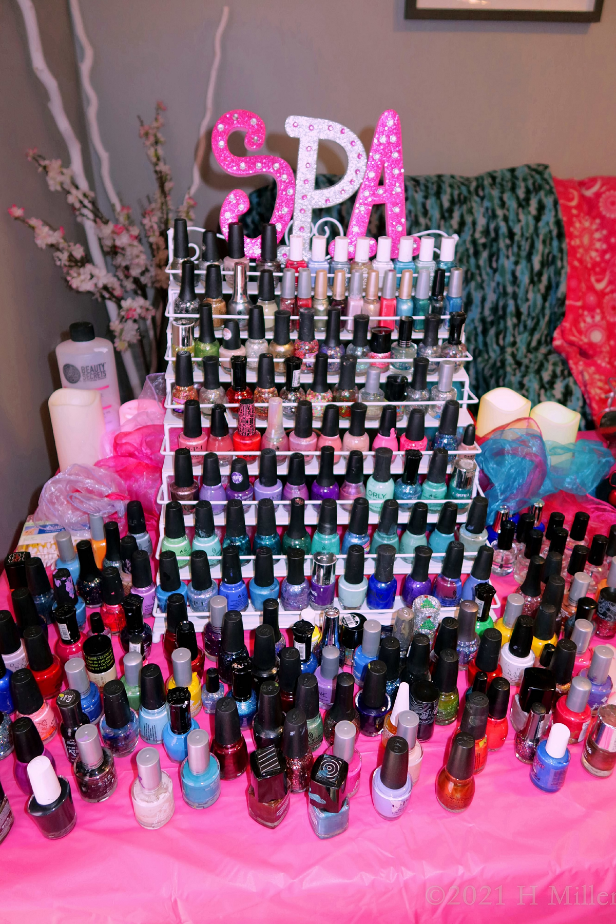 Gabriella's 7th Spa Birthday Party For Girls 