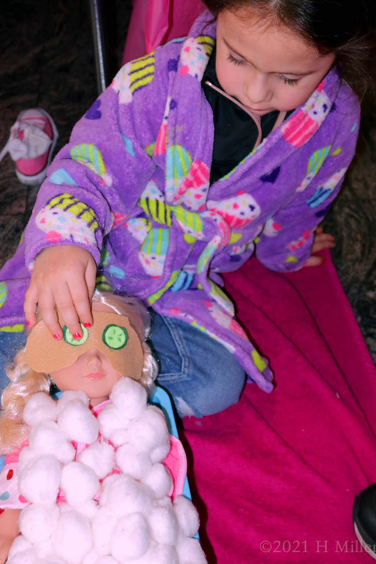 Gabriella's 7th Spa Birthday Party For Girls 4
