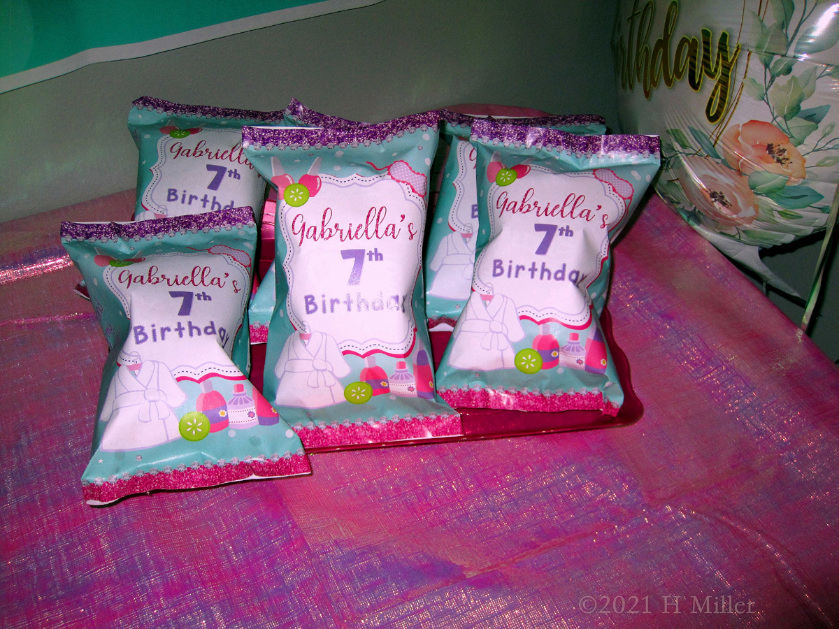 Gabriella's 7th Spa Birthday Party For Girls 