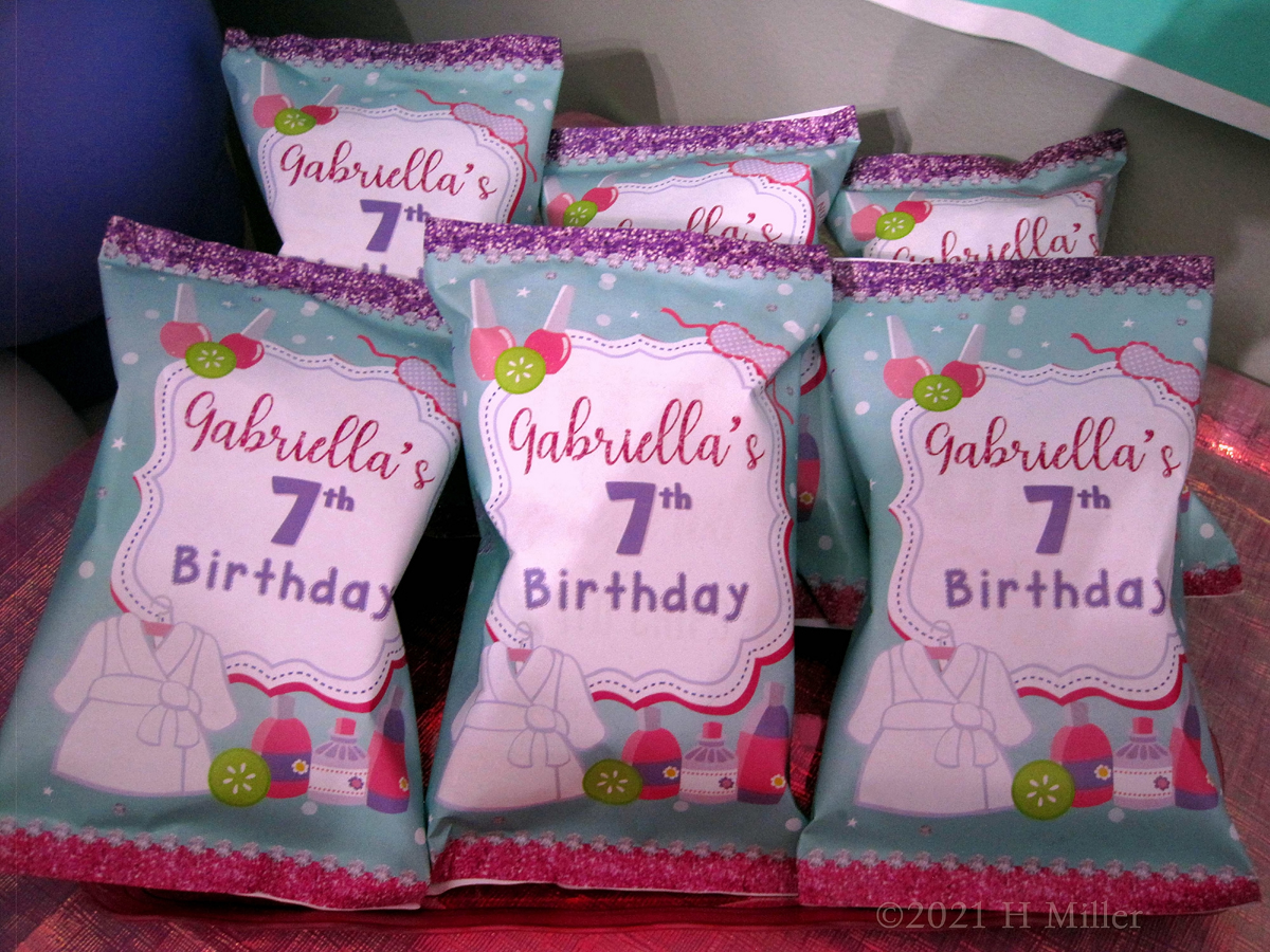 Gabriella's 7th Spa Birthday Party For Girls 